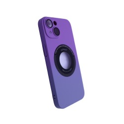 Magnetic Case with Camera Lens for Apple iPhone 13 Purple